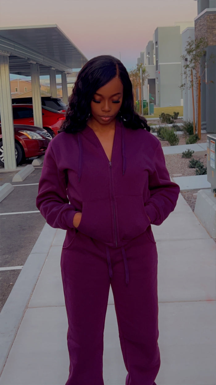 Lifestyle Jogger Set (Dark Purple)