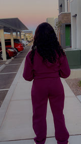 Lifestyle Jogger Set (Dark Purple)