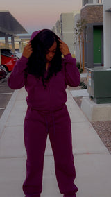 Lifestyle Jogger Set (Dark Purple)