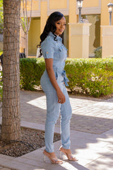 MARY DENIM JUMPSUIT